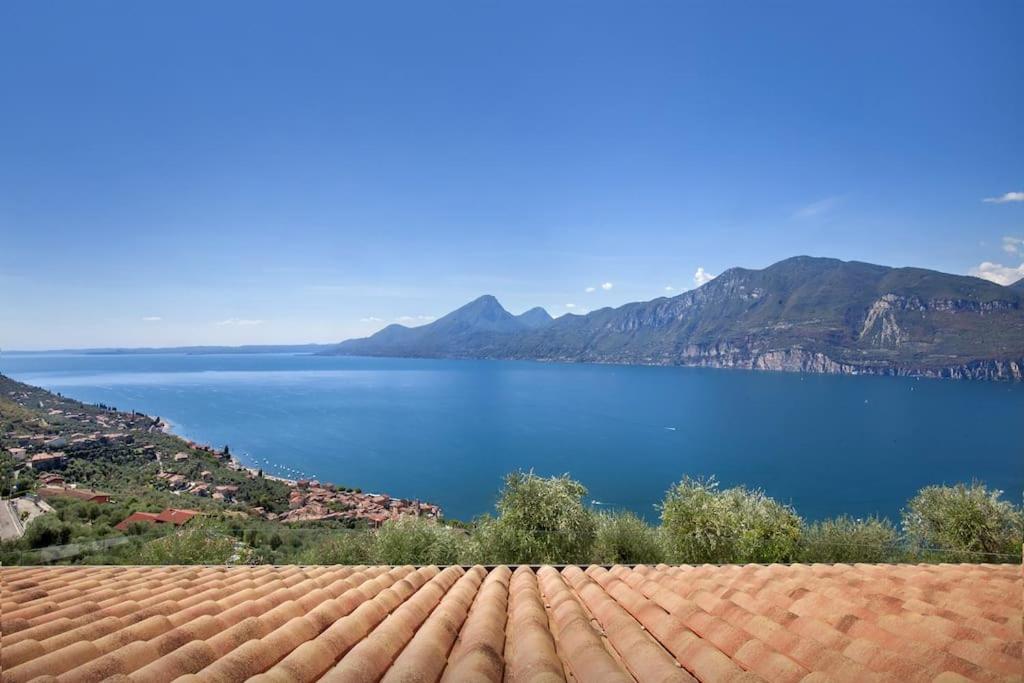 Villa Divina - Apt Divina Con Piscina E Vista Lago Castelletto Di Brenzone Exteriér fotografie